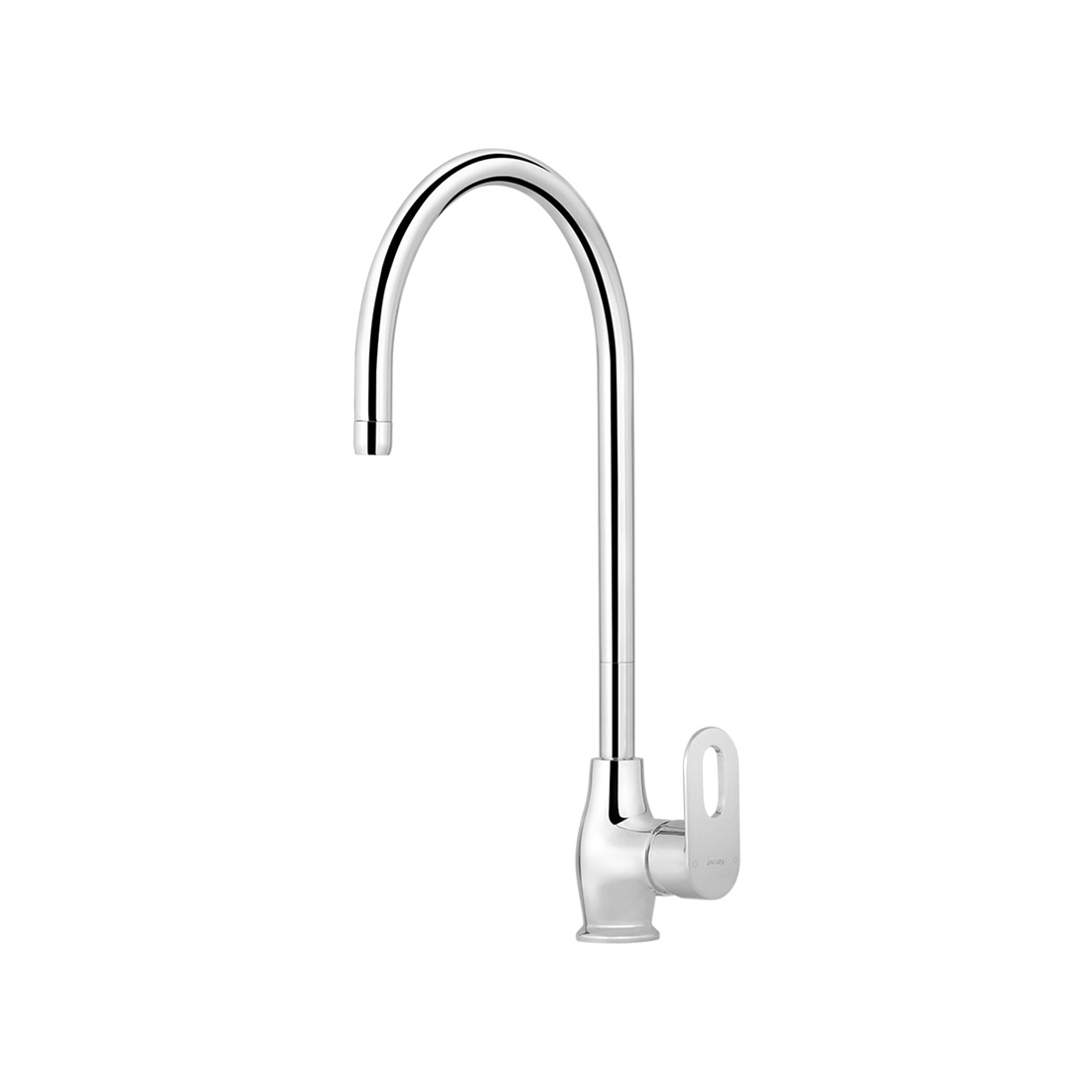KB2111047_1 Kerovit Trendy Nitaibath homes Silver Chrome Finish Single Lever Deck Mounted Sink Mixer with Swivel Spout, KB2111047